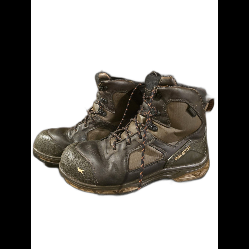 Irish Setter Red Wing Mens Kasota 6” Waterproof Work Boot Size 9.5 M Safety Toe